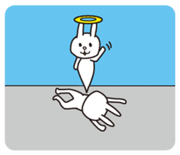 Japanese Funny & Cute Rabbit sticker #8201187