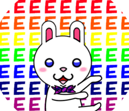 fcf rabbit part2 sticker #8201467