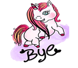 My Little unicorn sticker #8201589