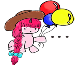 My Little unicorn sticker #8201603