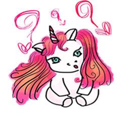 My Little unicorn sticker #8201606