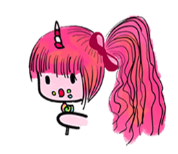 My Little unicorn sticker #8201614