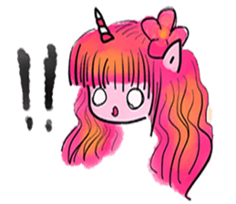 My Little unicorn sticker #8201618