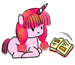 My Little unicorn sticker #8201621