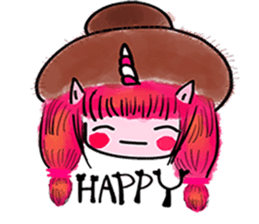 My Little unicorn sticker #8201623