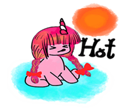 My Little unicorn sticker #8201626