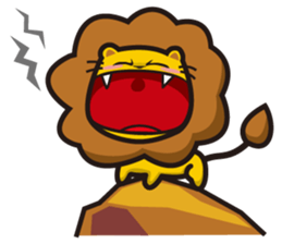 Lion-Funny Day sticker #8201828