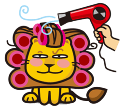 Lion-Funny Day sticker #8201830