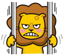 Lion-Funny Day sticker #8201832