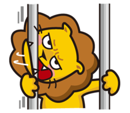 Lion-Funny Day sticker #8201833