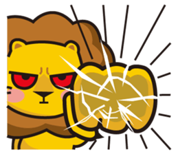 Lion-Funny Day sticker #8201835