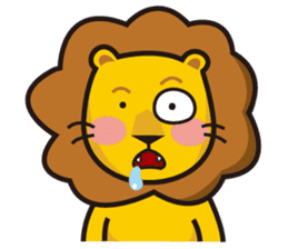 Lion-Funny Day sticker #8201839