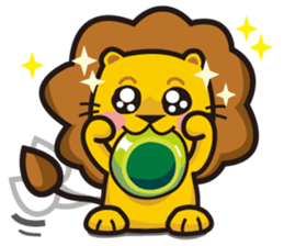 Lion-Funny Day sticker #8201840