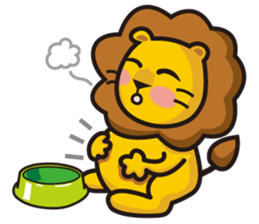 Lion-Funny Day sticker #8201842