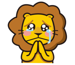 Lion-Funny Day sticker #8201846