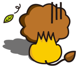 Lion-Funny Day sticker #8201848