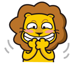 Lion-Funny Day sticker #8201849