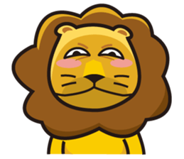 Lion-Funny Day sticker #8201852