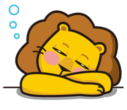 Lion-Funny Day sticker #8201854