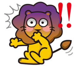 Lion-Funny Day sticker #8201857