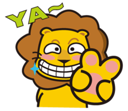 Lion-Funny Day sticker #8201858