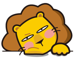 Lion-Funny Day sticker #8201860