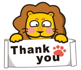 Lion-Funny Day sticker #8201864