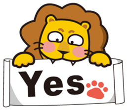 Lion-Funny Day sticker #8201865