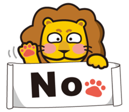 Lion-Funny Day sticker #8201866