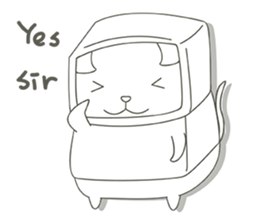 SquareCat sticker #8202352