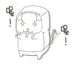 SquareCat sticker #8202365