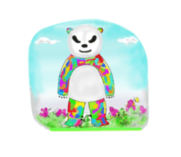 Angry Panda sticker #8202588