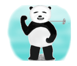 Angry Panda sticker #8202593