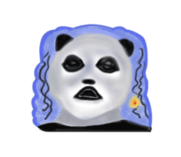 Angry Panda sticker #8202615