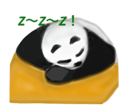 Angry Panda sticker #8202619