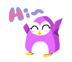 Happy Box Zoo - Taro Onigiri sticker #8202749