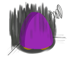 Happy Box Zoo - Taro Onigiri sticker #8202766