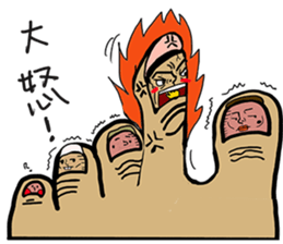 Toes family sticker #8203035