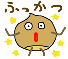 kuribon happy sticker #8203825