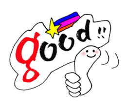 writing brush girl vol.7 sticker #8203908