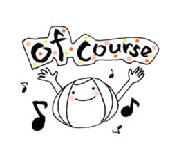 writing brush girl vol.7 sticker #8203910