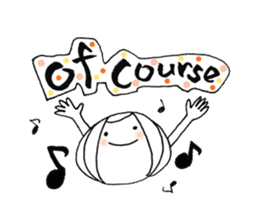 writing brush girl vol.7 sticker #8203910