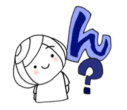 writing brush girl vol.7 sticker #8203912