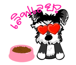 Mini Schnauzer sticker #8204109