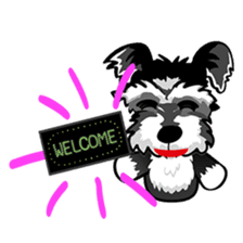 Mini Schnauzer sticker #8204111