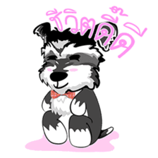 Mini Schnauzer sticker #8204124