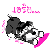 Mini Schnauzer sticker #8204130