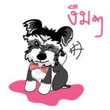 Mini Schnauzer sticker #8204134