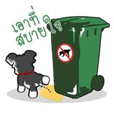 Mini Schnauzer sticker #8204143