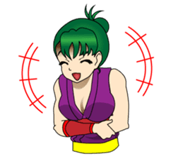 Ninja Girl Wars - Ren Strikes Back -[EG] sticker #8204302